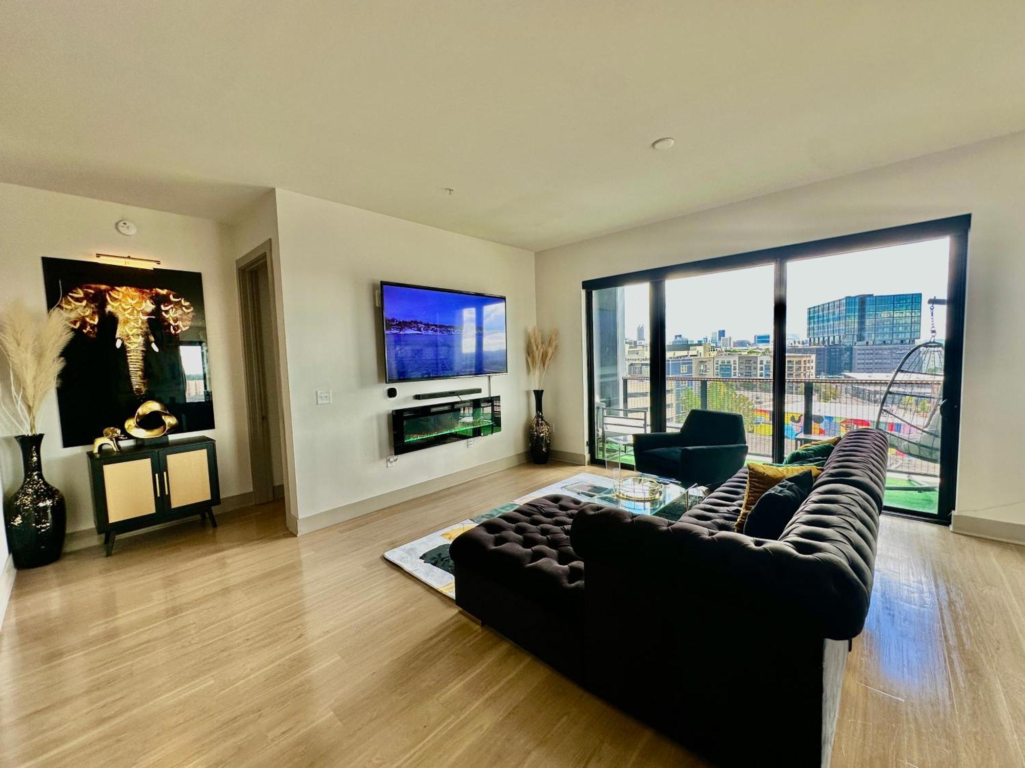 Modern Luxury At The Interlock Apartment Atlanta Exterior photo